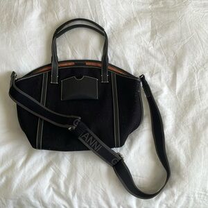 *SOLD*Ganni Soft Banner Small Canvas Tote